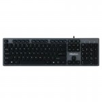 Клавіатура Meetion USB Standard Chocolate Ultrathin Keyboard K841 |Ukr/RU/EN| black