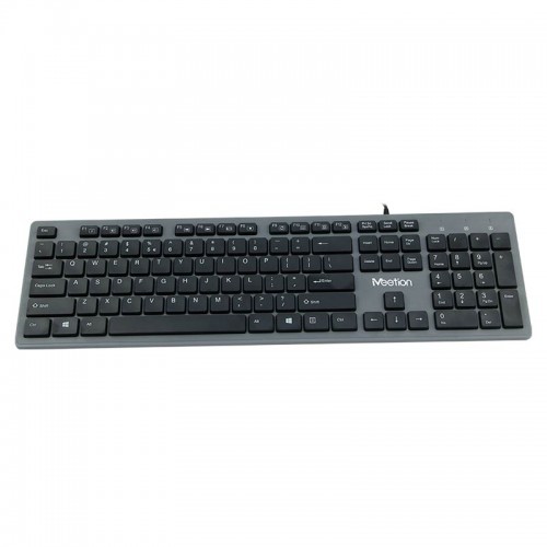 Клавіатура Meetion USB Standard Chocolate Ultrathin Keyboard K841 |Ukr/RU/EN| black
