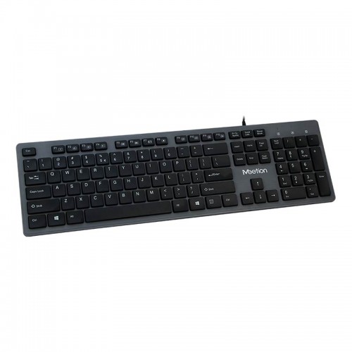 Клавіатура Meetion USB Standard Chocolate Ultrathin Keyboard K841 |Ukr/RU/EN| black