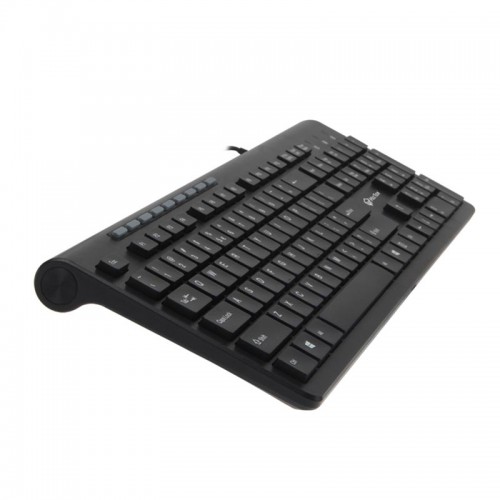 Клавіатура Meetion Wired Standard Multimedia Ultrathin Keyboard K842M |RU/EN раскладки| black