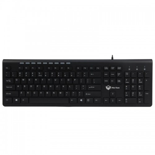 Клавіатура Meetion Wired Standard Multimedia Ultrathin Keyboard K842M |RU/EN раскладки| black