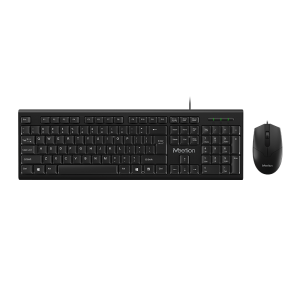 Набір Combo MEETION 2in1 Keyboard / Mouse USB Corded MT-C100 |RU/EN раскладки| black