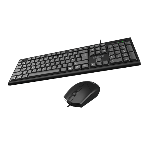 Набір Combo MEETION 2in1 Keyboard / Mouse USB Corded MT-C100 |RU/EN раскладки| black