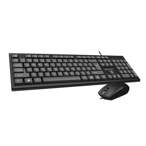 Набір Combo MEETION 2in1 Keyboard / Mouse USB Corded MT-C100 |RU/EN раскладки| black