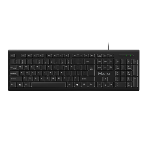 Набір Combo MEETION 2in1 Keyboard / Mouse USB Corded MT-C100 |RU/EN раскладки| black