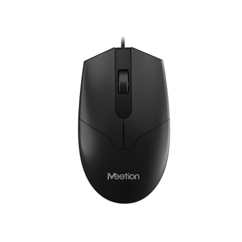 Набір дротовий Meetion MT-C100 2 в 1 Клавіатура Миша (ru/EN розкладка) black