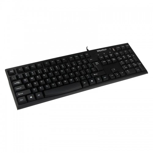 Клавіатура Meetion USB + Hub Keyboard K815 |Ukr/RU/EN| black