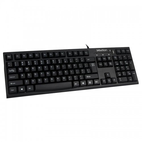 Клавіатура Meetion USB + Hub Keyboard K815 |Ukr/RU/EN| black