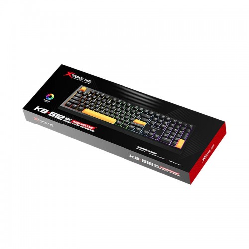 Клавіатура xtrike Me wired keyboard KB - 512 BK |USB2.0, RGB| black
