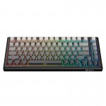 Клавиатура Onikuma (2.4G+Bluetooth+проводная) с RGB механической клавиатурой 82 клавиши G83 |ENG раскладка| черная