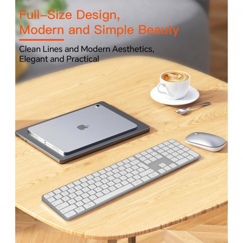 Набір Meetion Wireless Combo ikey C230 2-in-1 (keyboard+mouse) |BT/2.4G| (UA/ru/EN Layouts) black