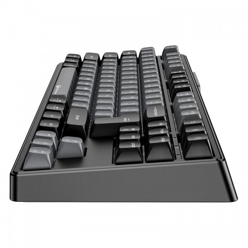 Игровая клавиатура Meetion Tri-Mode RGB с подсветкой, механическая клавиатура MK14 |BT5.0/2.4G/проводная| (раскладки UA/RU/EN) белая
