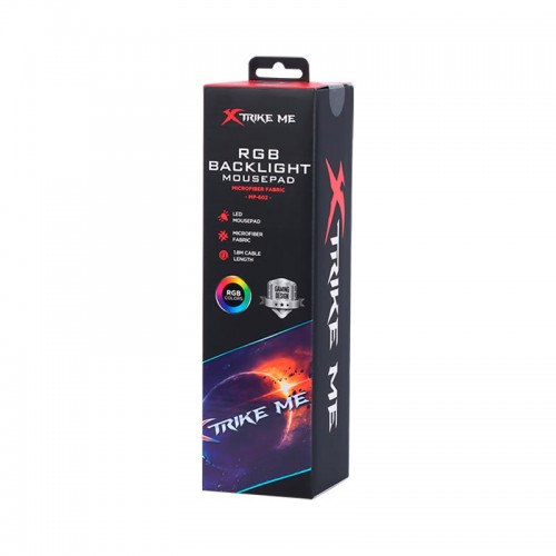 Килимок для миші XTRIKE ME Backlight MP-602 black