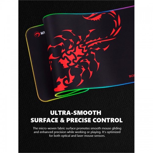 Килимок для миші MARVO MG011 RGB Gaming Mouse Pad |800x300x4mm| |4USB| black