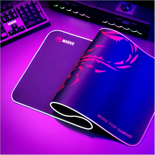 Килимок для миші MARVO MG011 RGB Gaming Mouse Pad |800x300x4mm| |4USB| black
