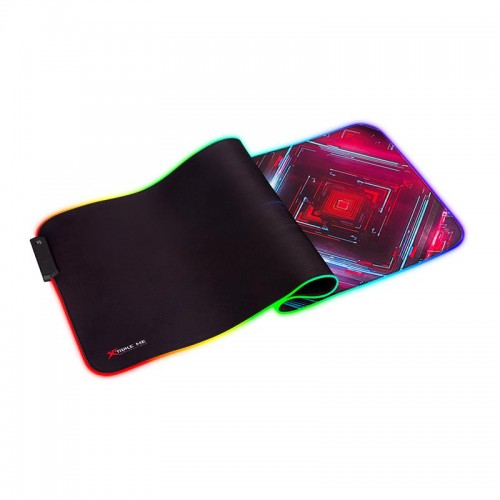 Килимок для миші XTRIKE ME MP - 606 RGB Mouse Pad |800x300x4mm| black