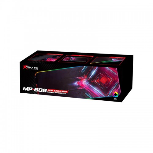 Килимок для миші XTRIKE ME MP - 606 RGB Mouse Pad |800x300x4mm| black