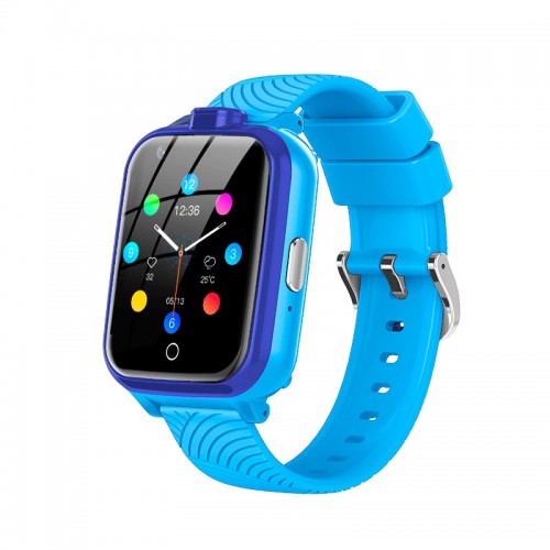 Дитячі смарт-годинник T13 (1.4", IP67, Dual Camera, 4G Video Call, LBS / GPS / WiFi) blue