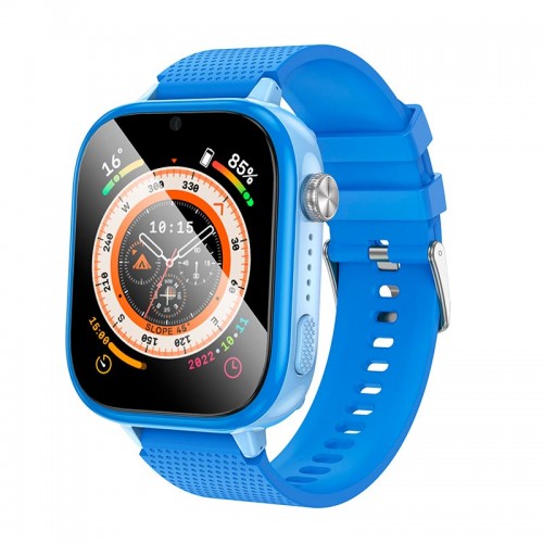 Дитячі смарт-годинник HOCO 4g children smart watch Y101 |1.83", 4G video call, hd camera, GPS/WiFi, ip65| blue