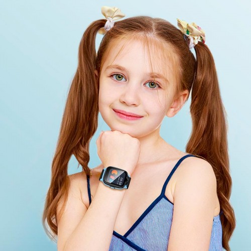 Дитячі смарт-годинник HOCO 4g children phone-watch Y104 |1.69", 4G video call, hd camera, GPS/WiFi| pink