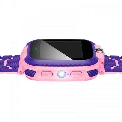 Дитячий смарт-годинник HOCO children phone watch Y105 |1.44" LCD, 2G Call| pink