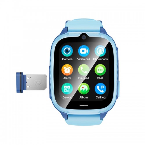 Детские смарт-часы HOCO 4G children phone watch Y106 ipx7 |1.83" LCD, 4G Call, WiFi positionning|