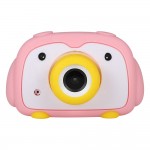 Детская цифровая фото-видео камера DUO Camera 2 " ЖК UL-2033 |1080P, 12MP| розовая