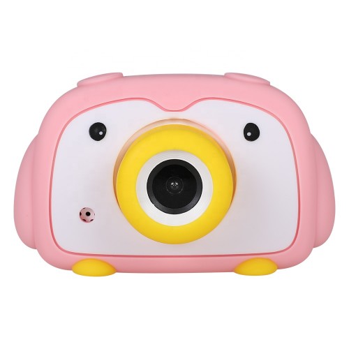 Дитяча Цифрова фото-Відео камера DUO Camera 2 " LCD UL-2033 |1080P, 12MP| pink