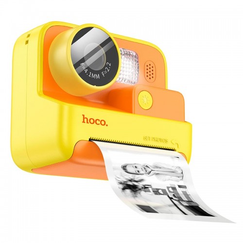 Дитяча Цифрова фото-Відео камера HOCO Dual lens children printing camera DV200 |2" ips screen| pink