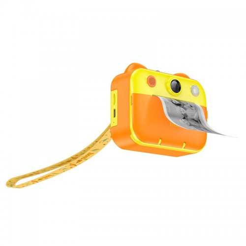 Детская цифровая фото-видео камера HOCO Dual-camera children printing camera DV204 |2,4" HD экран| розовая