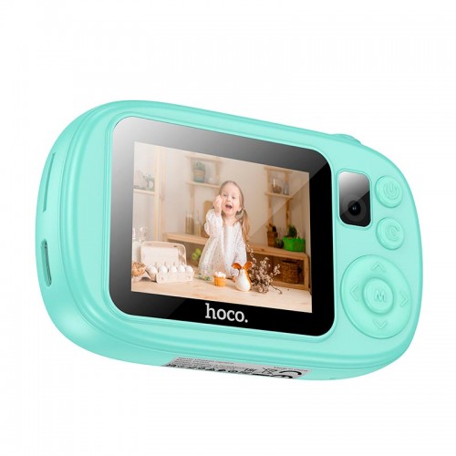 Дитяча Цифрова фото-Відео камера HOCO Dual-camera children camera DV205 |2.0" HD screen| pink
