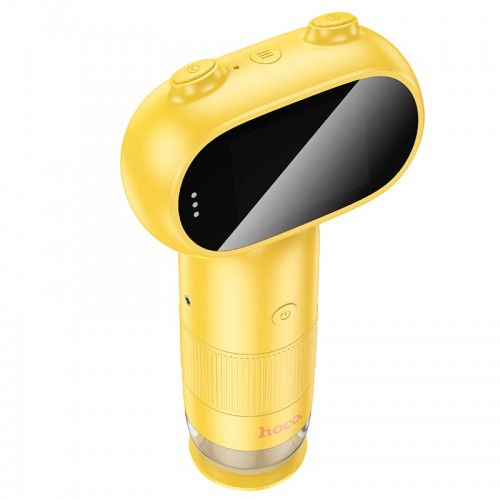 Дитячий мікроскоп HOCO Children microscope DV206 |1080p/1MP, x500| yellow