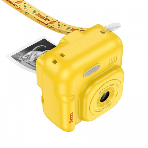 Дитяча цифрова фото-відео камера HOCO Dual camera children printing camera DV211 |2.0 ips screen, 1080p video| pink