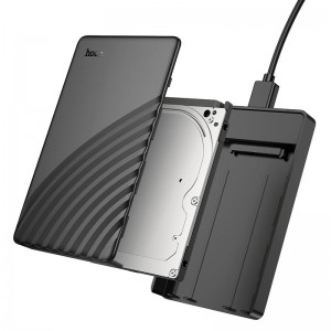 Кишеня для 2.5 " SATA USB 3.0 HOCO hard drive enclosure HB46 |6TB Max| black