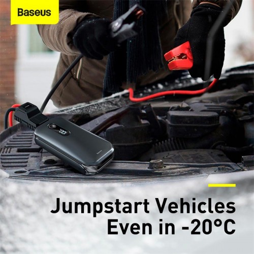 Пусковое устройство для авто BASEUS Super Energy Pro Car Jump Starter 12000mAh |5V/3A, Peak current1000A| (CRJS03-09)