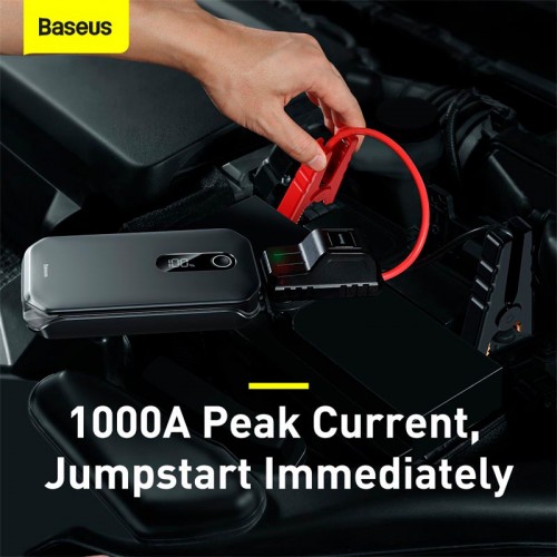 Пусковое устройство для авто BASEUS Super Energy Pro Car Jump Starter 12000mAh |5V/3A, Peak current1000A| (CRJS03-09)