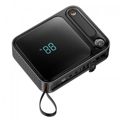 Пусковий пристрій (бустер) для авто Baseus Super Energy Ultra Jump Starter 3000A/26800mah |2USB/Type-C/DC, PD/QC, 100W/3A| black