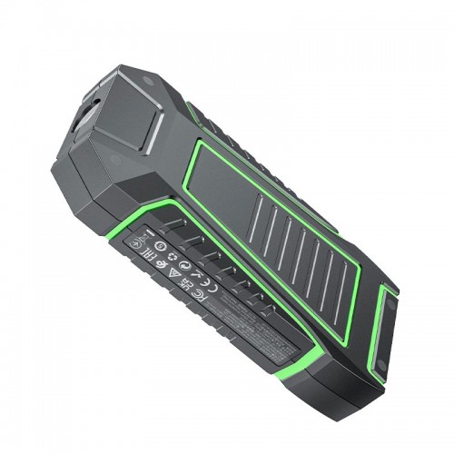 Пусковий пристрій (бустер) для авто HOCO QS1 Spring Car emergency start-up power bank 600A (10000mAh) black