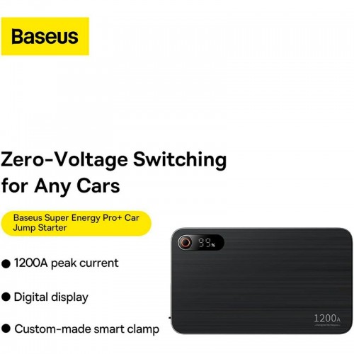 Пусковий пристрій (бустер) для авто Baseus Super Energy Pro + 1200A Car Jump Starter black