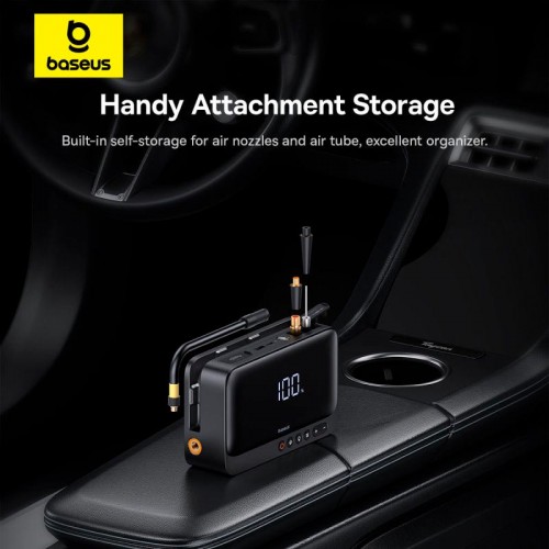 Пусковое устройство (бустер) для авто Baseus Super Energy Series 4-in-1 Car Jump Starter 600A