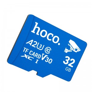 HOCO TF ultra-high-speed surveillance camera memory card (32GB) |CL10| blue