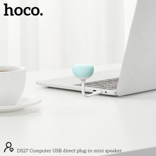 Акустика для ПК Hoco Computer USB direct plug-in mini speaker DS27 |USB|