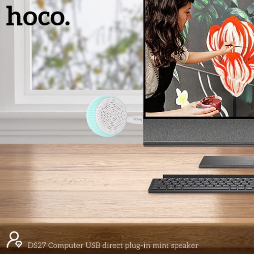 Акустика для ПК Hoco Computer USB direct plug-in mini speaker DS27 |USB|
