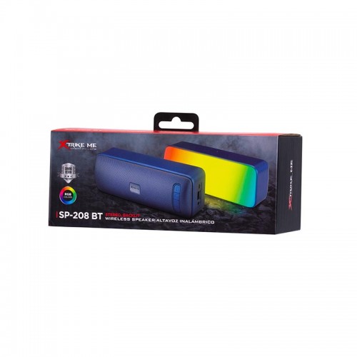 Акустика XTRIKE ME SP-208BT Wireless Speaker |BT5.0, 5Wx2 USB/AUX/TF/FM/TWS, 3-4h|