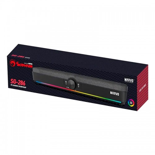 Акустика MARVO Wireless Speaker SG-286 |2x5W, RGB|