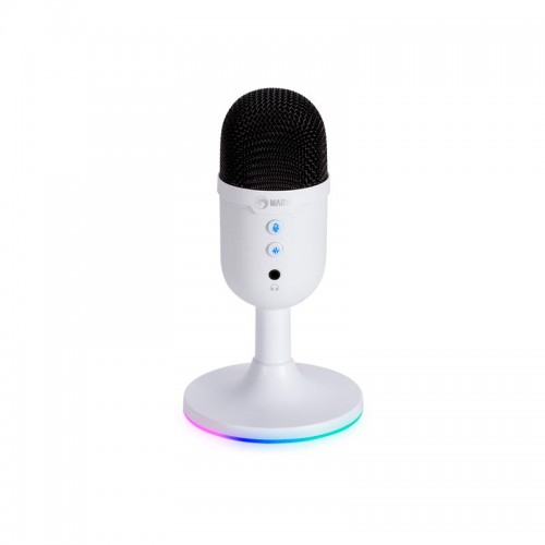 Ігровий мікрофон RGB MARVO MIC-06 |USB, AUX| white