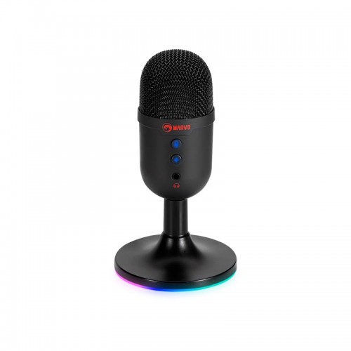 Ігровий мікрофон RGB MARVO MIC-06 |USB, AUX| white