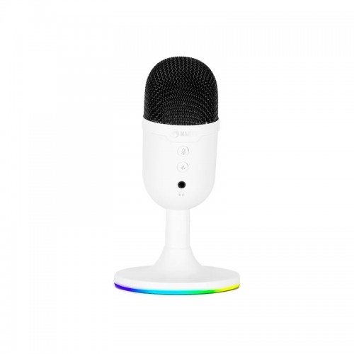 Ігровий мікрофон RGB MARVO MIC-06 |USB, AUX| white