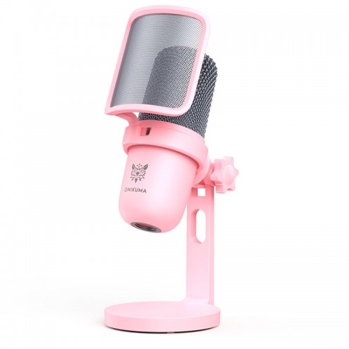 Мікрофон Onikuma USB Gaming Microphone M630 |USB, PC/PS5/Mac| pink