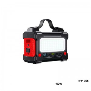 Портативна електростанція REMAX Tank Series 150W Power Station RPP-325 36000mAh |3USB/Type-C/DC/AC| black